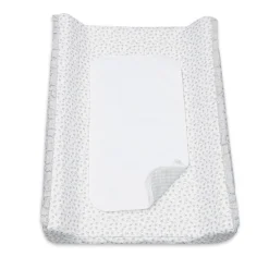 Pasito a Pasito                    Matelas à langer avec housse Home Little Bloom Fleurs    Gris