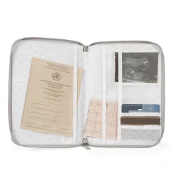 Pasito a Pasito                    Protège Carnet de Santé Little Bloom Fleurs    Gris