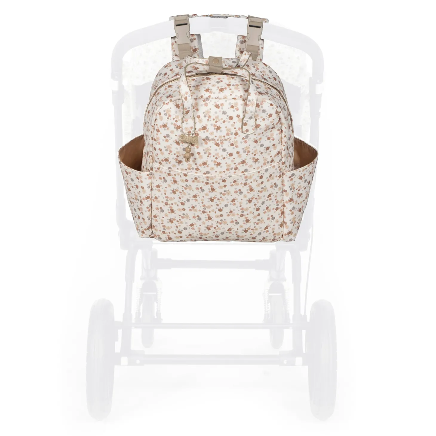 Pasito a Pasito Sac à dos à langer Somerset Beige D'Automne