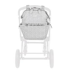 Pasito a Pasito Sac à dos Little Bloom Fleurs Gris