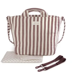 Pasito a Pasito Sac à langer Cherry Rayé