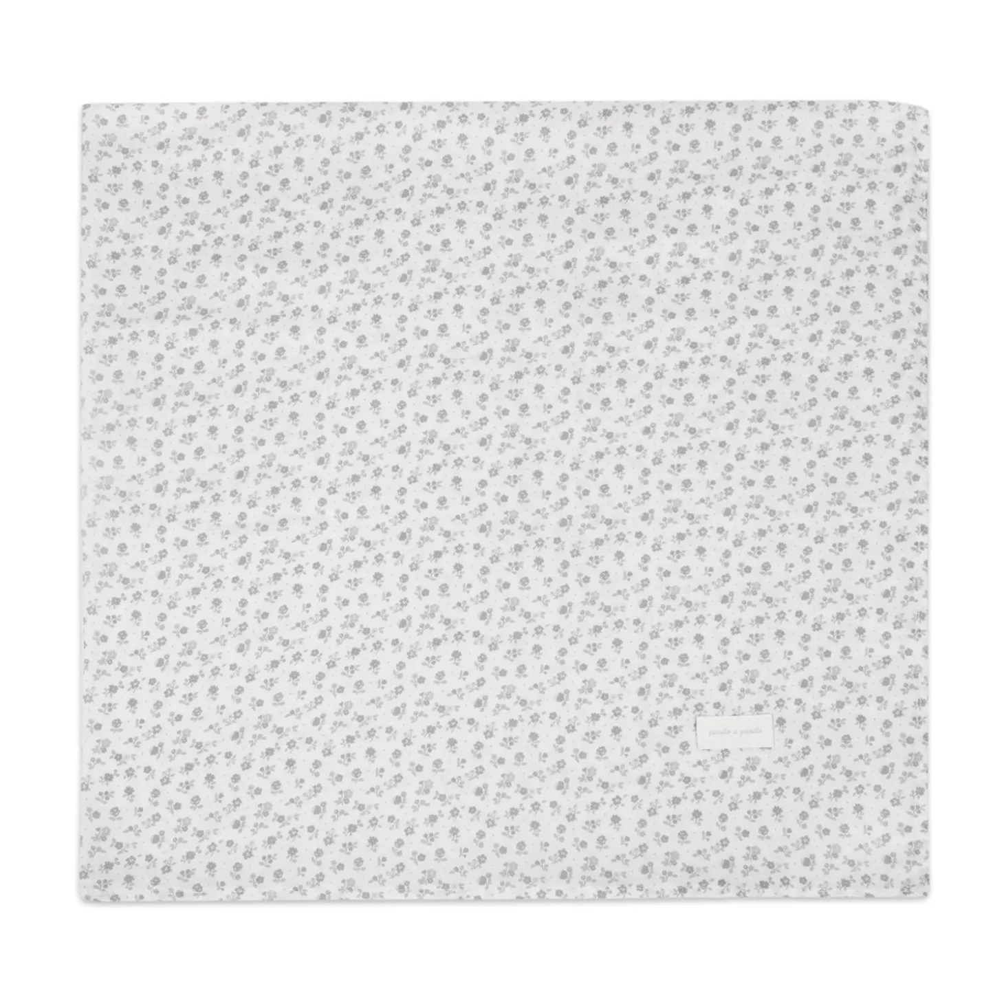 Pasito a Pasito Set 2 Langes Little Bloom Fleurs Gris