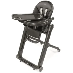 Peg Perego                    Chaise haute Siesta Follow me    True Black
