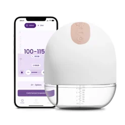 Perifit                    Tire-lait portable connecté Perifit Pump    Blanc