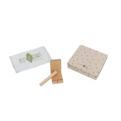 Petit Artichaut Baby Box Carrée Jolis Cœurs Beige