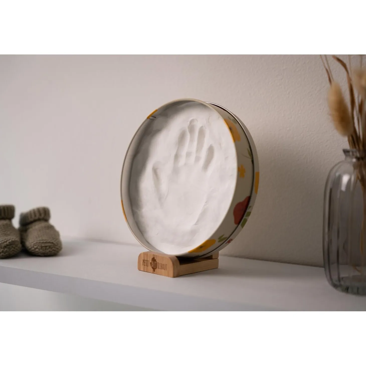 Petit Artichaut Baby Box Ronde Little Prairie Beige