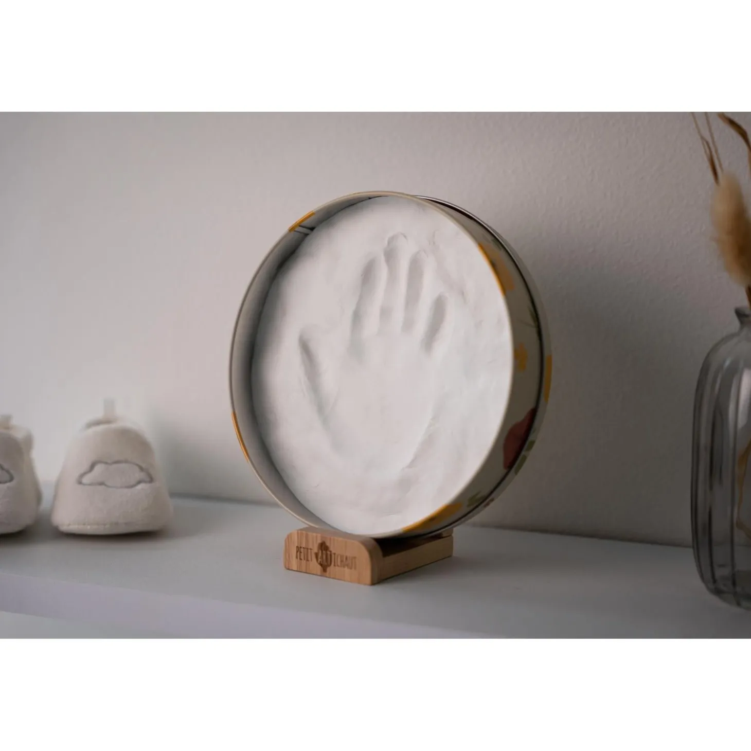 Petit Artichaut Baby Box Ronde Little Prairie Beige