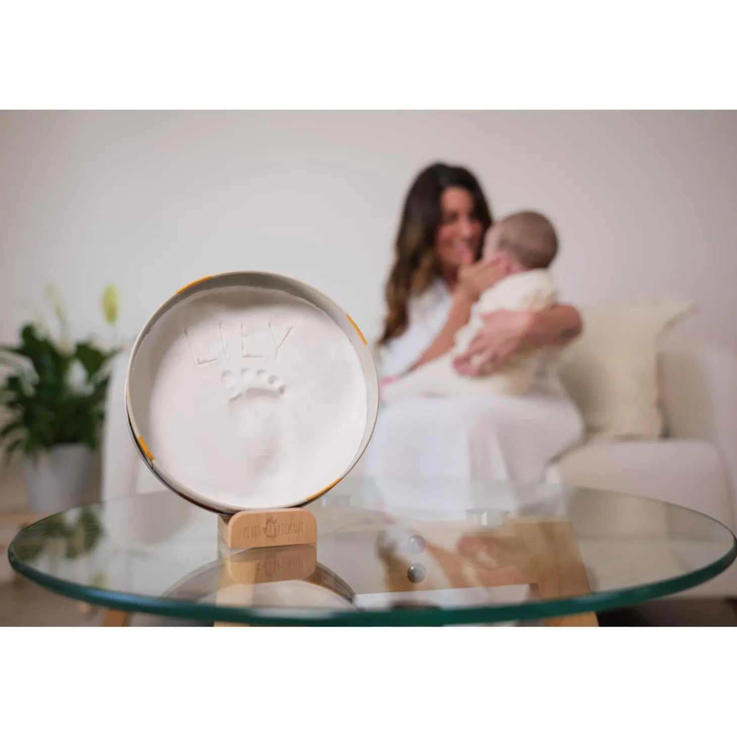 Petit Artichaut Baby Box Ronde Little Prairie Beige