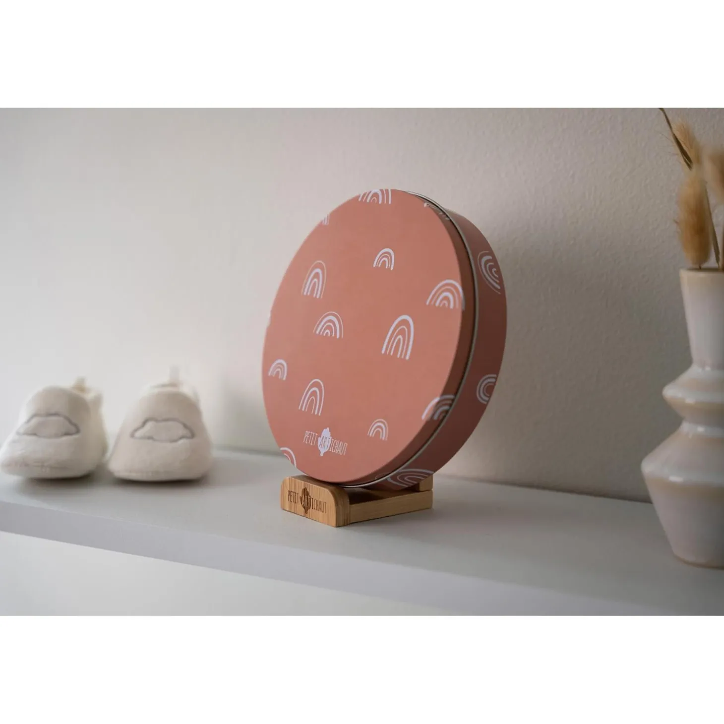 Petit Artichaut Baby Box Ronde Rainbow Terracotta