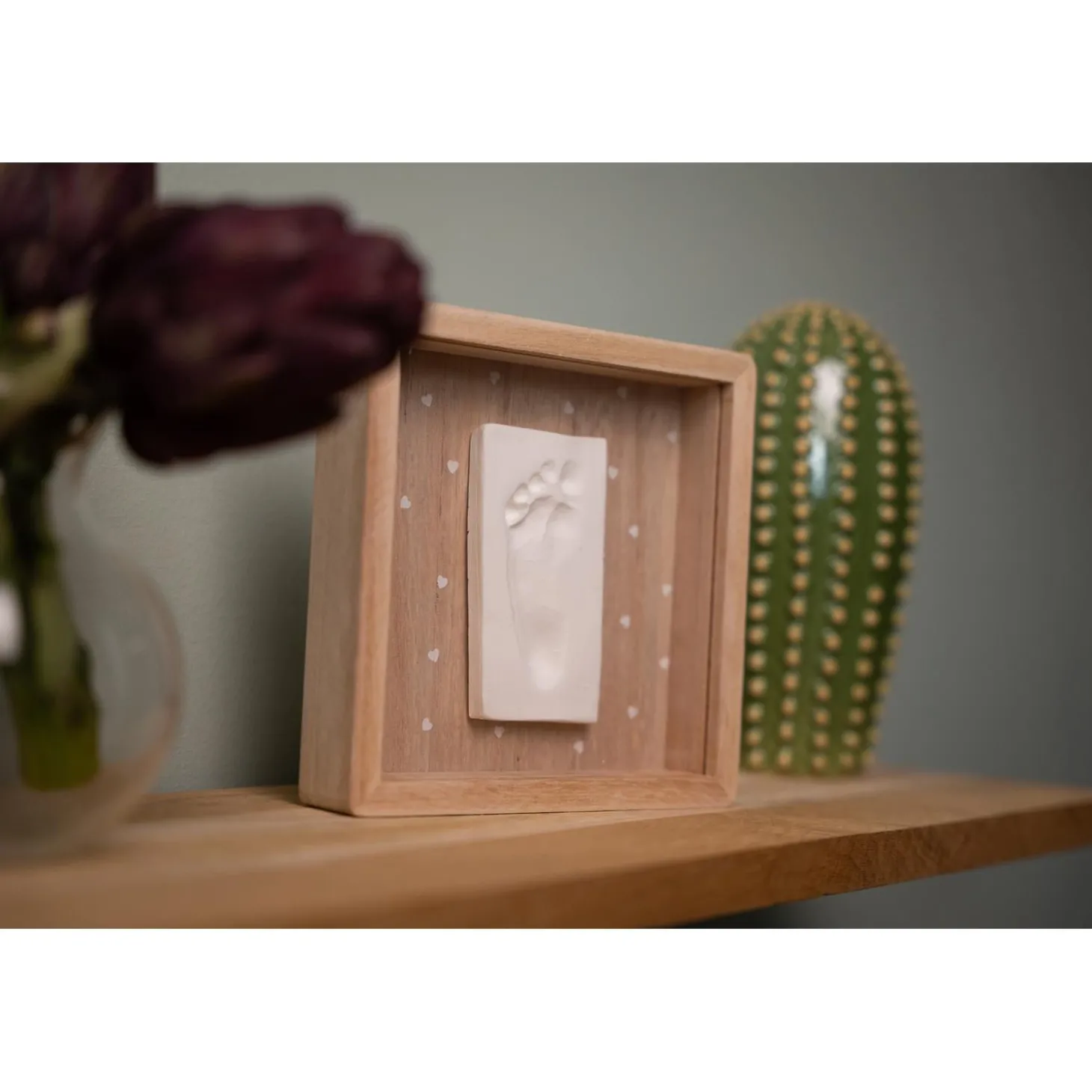 Petit Artichaut Boîte Empreinte Jolis Cœurs