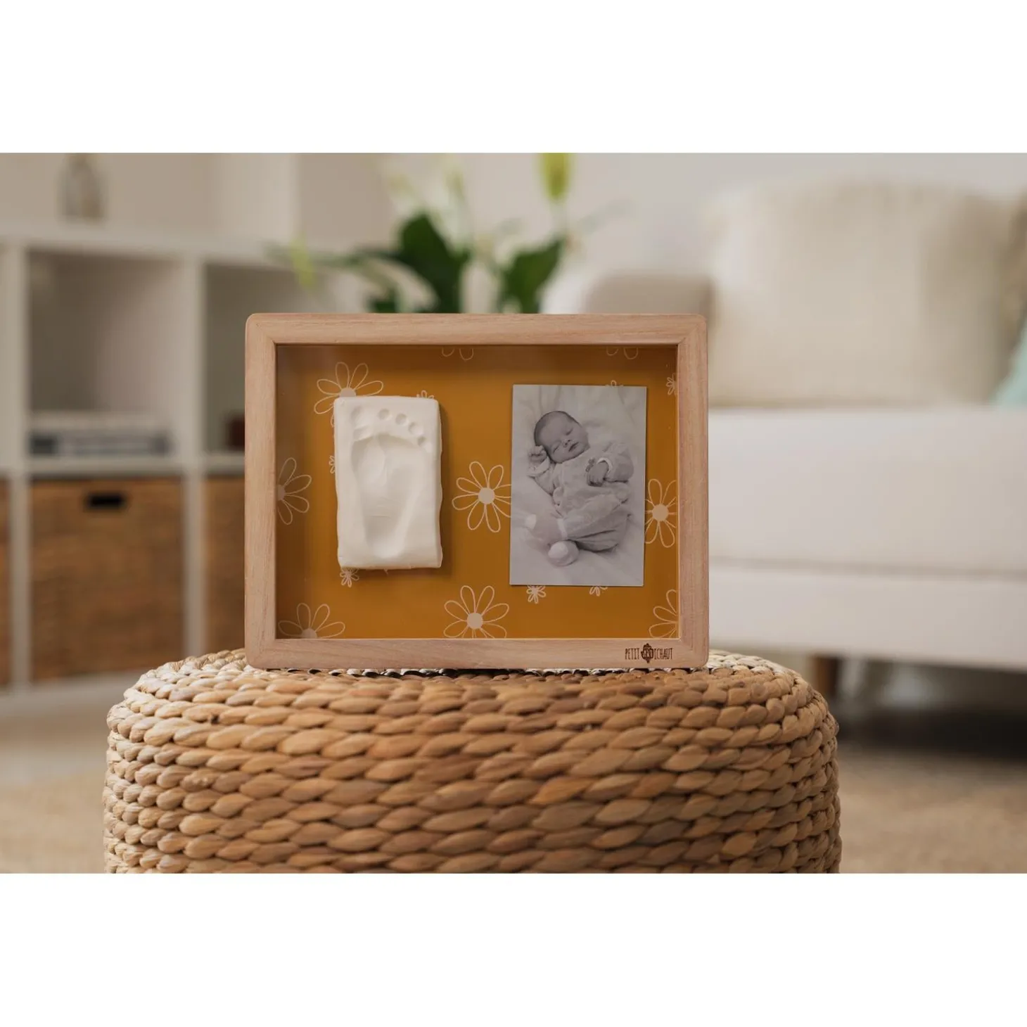 Petit Artichaut Cadre Classique Daisy Ochre