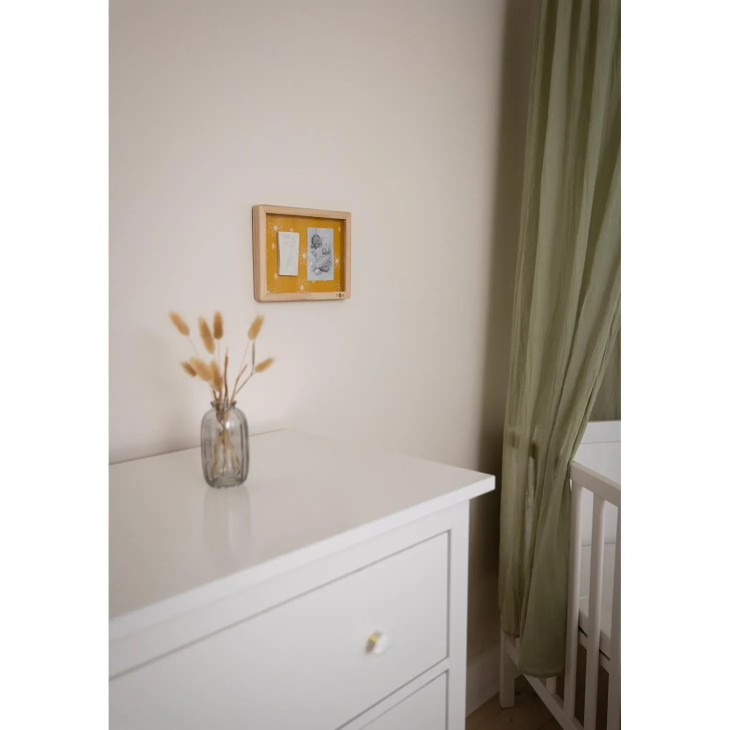 Petit Artichaut Cadre Classique Daisy Ochre