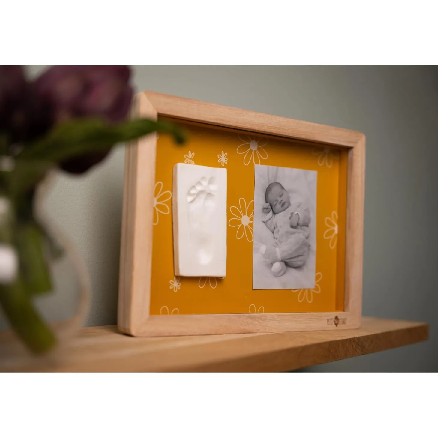 Petit Artichaut Cadre Classique Daisy Ochre