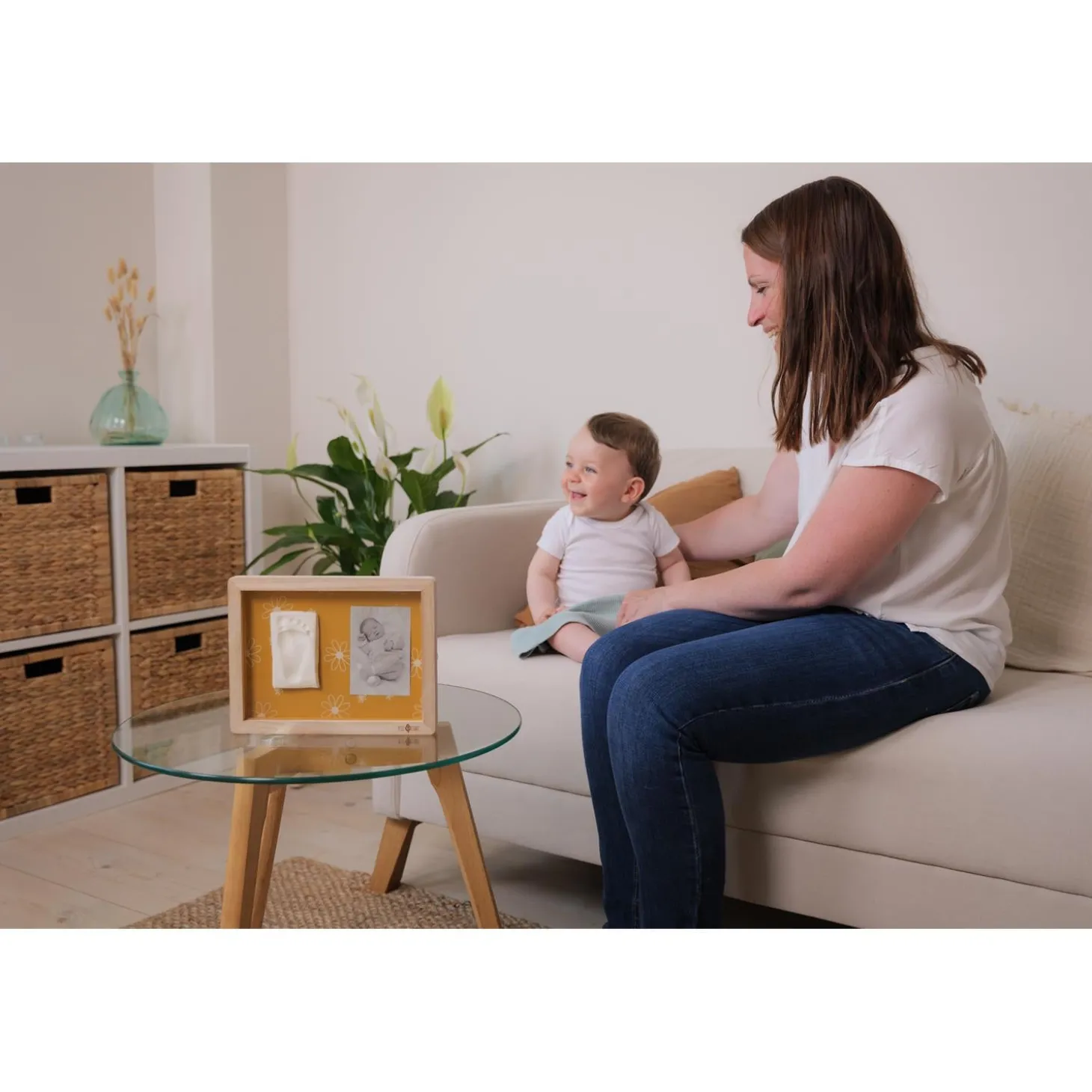 Petit Artichaut Cadre Classique Daisy Ochre