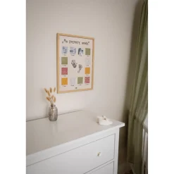 Petit Artichaut Cadre de Ma Première Année Beige/Multicolore