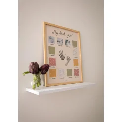 Petit Artichaut Cadre de Ma Première Année Beige/Multicolore