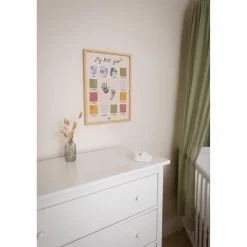 Petit Artichaut Cadre de Ma Première Année Beige/Multicolore