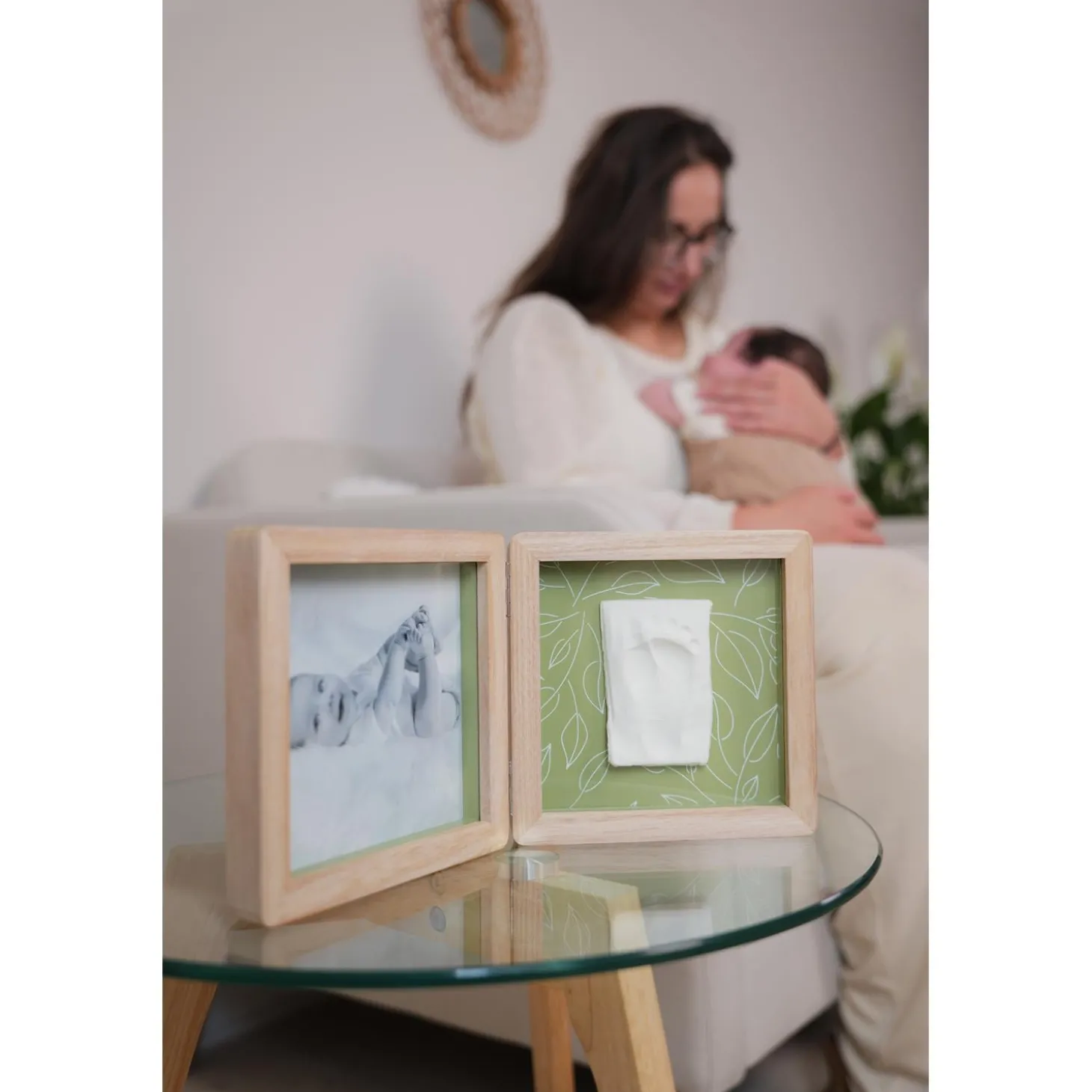 Petit Artichaut Cadre Double Olive Tree