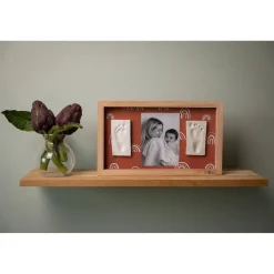 Petit Artichaut                    Cadre 2 Empreintes    Rainbow Terracotta