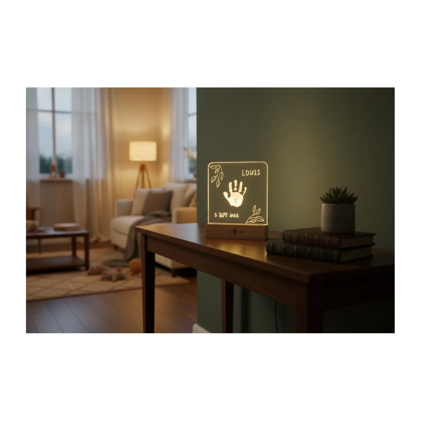 Petit Artichaut Cadre lumineux Olive Tree