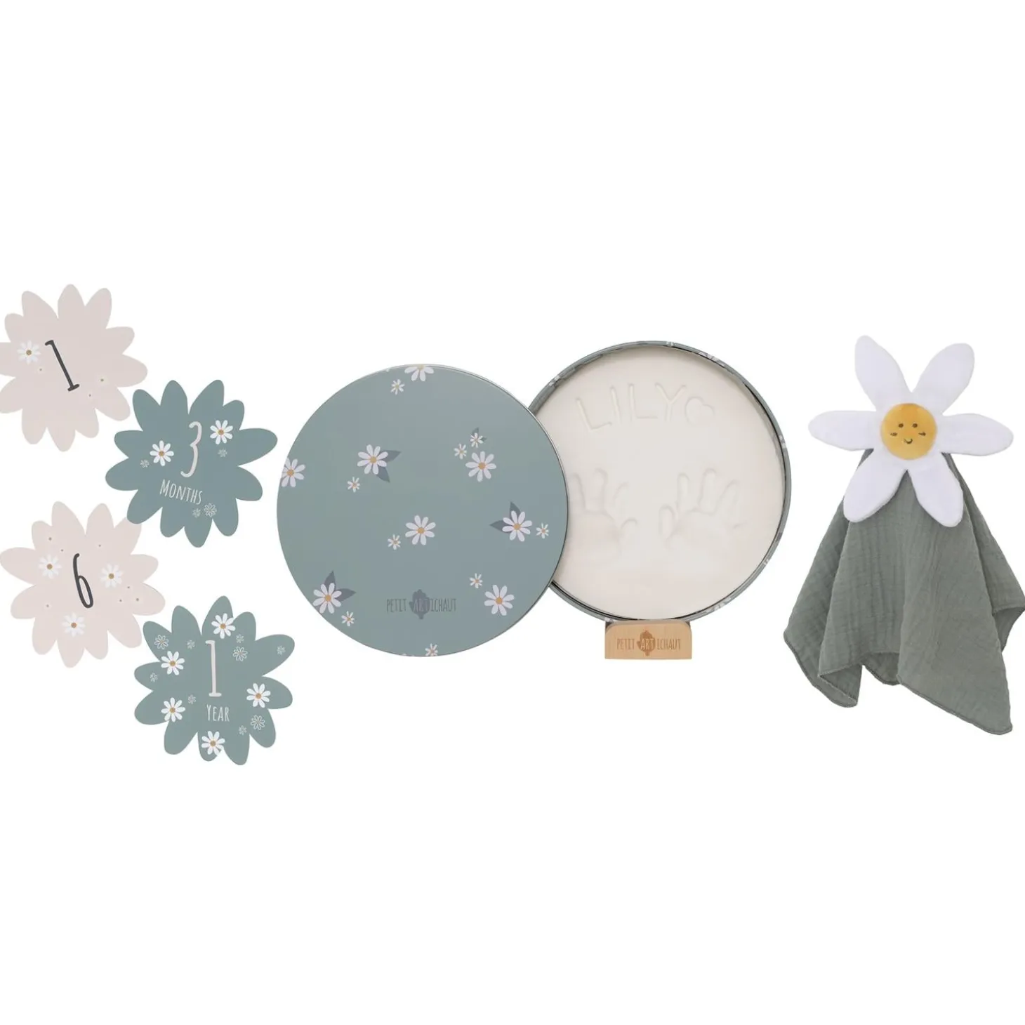 Petit Artichaut Coffret naissance Daisy Blue