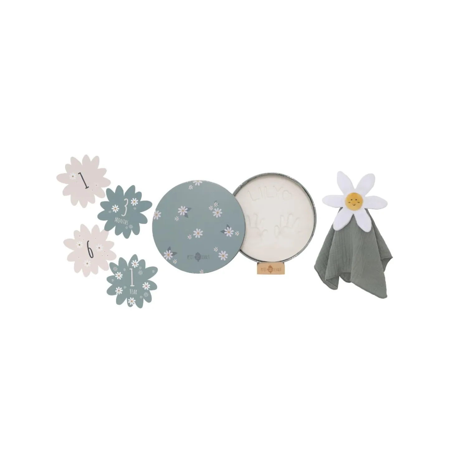 Petit Artichaut Coffret naissance Daisy Blue