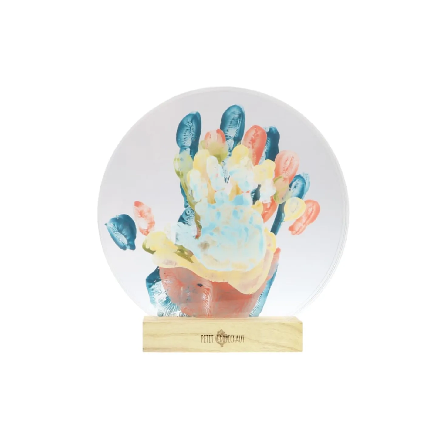 Petit Artichaut Kit d'empreinte Family Colors Multicolore