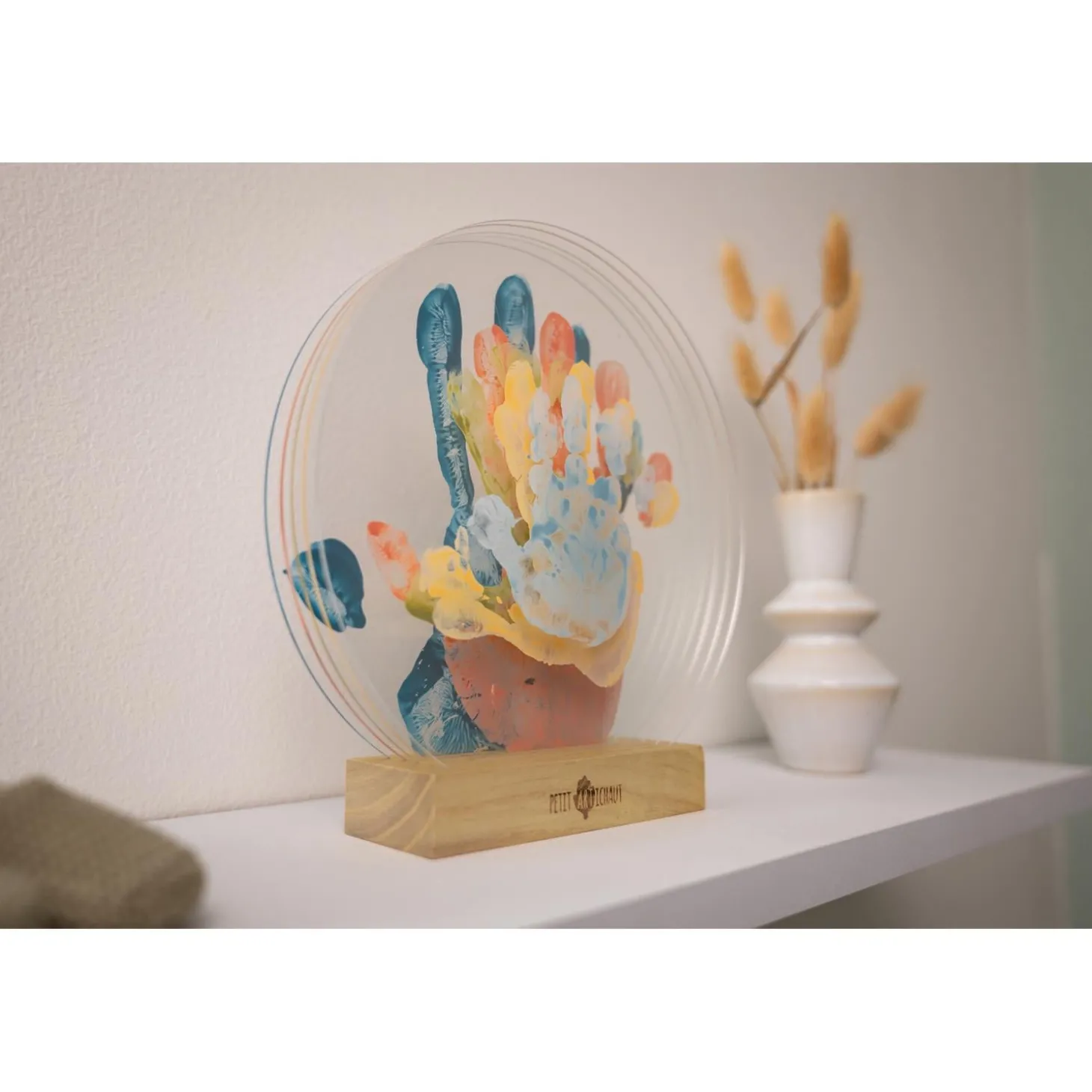 Petit Artichaut Kit d'empreinte Family Colors Multicolore