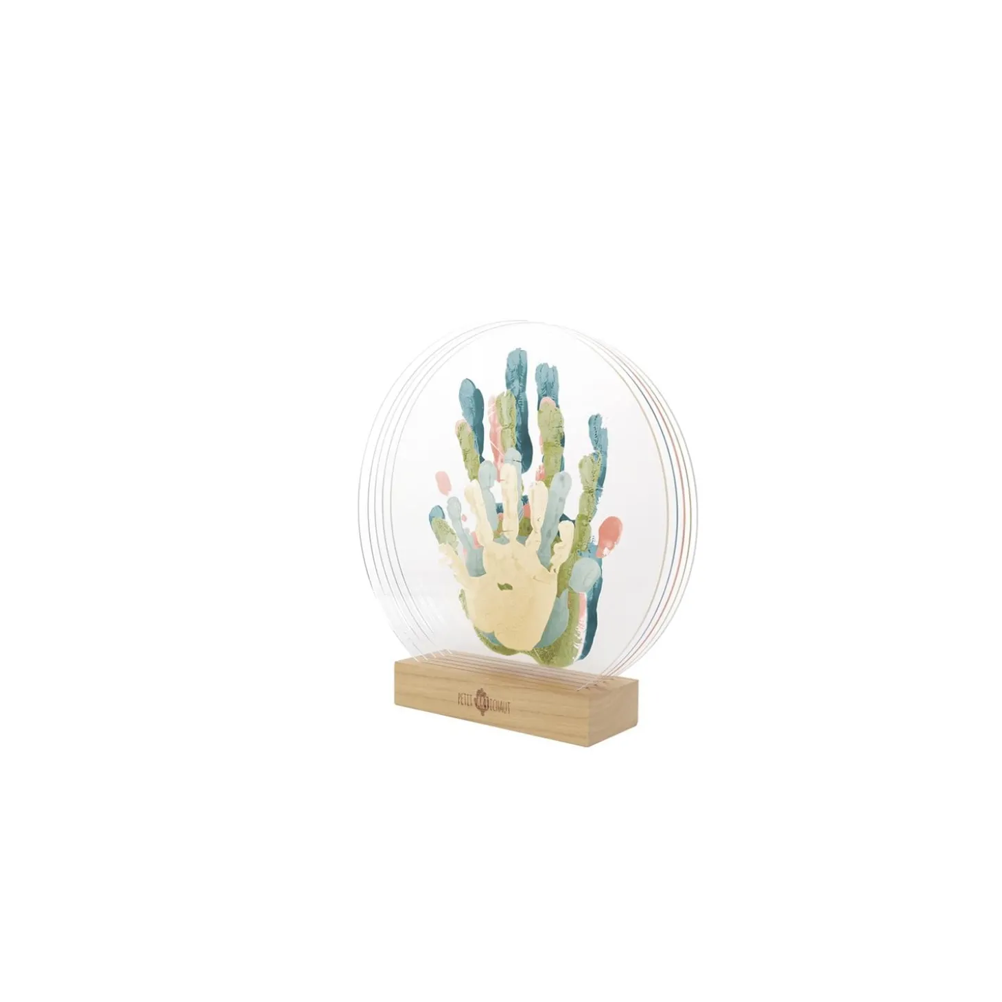 Petit Artichaut Kit d'empreinte Family Colors Multicolore