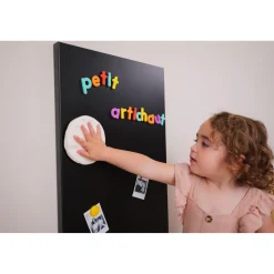 Petit Artichaut                    2 Magnets Empreinte    Blanc