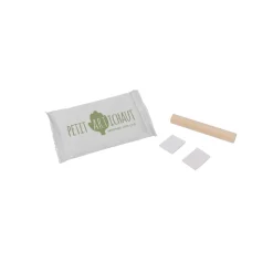 Petit Artichaut                    2 Magnets Empreinte    Blanc