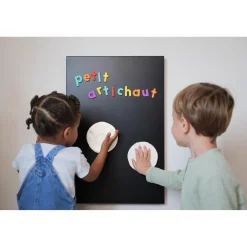 Petit Artichaut                    2 Magnets Empreinte    Blanc