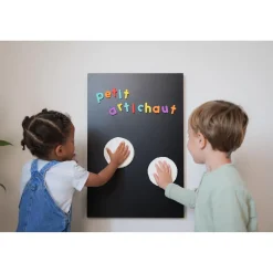 Petit Artichaut                    2 Magnets Empreinte    Blanc