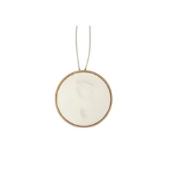Petit Artichaut Médaillon Empreinte Bois Bois