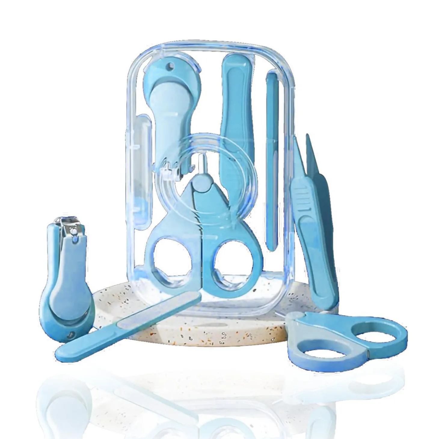 Petit nez Kit de manucure Bleu