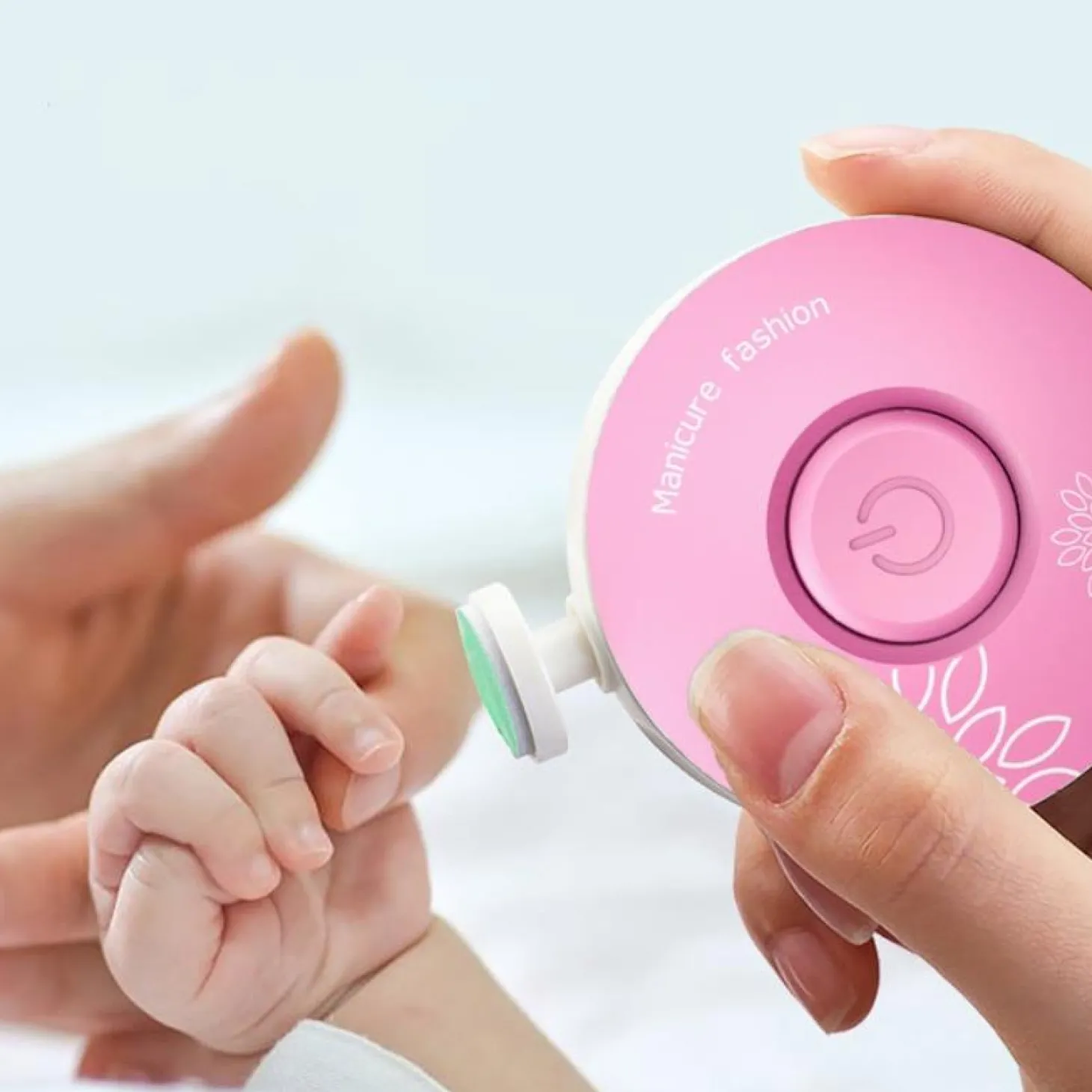 Petit nez Lime à ongles éléctrique Rose