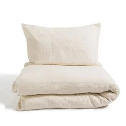 Petit à petit Parure Housse de Couette +Taie Beige 70x140 cm