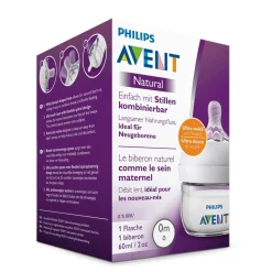 Philips Avent Biberon Natural nouveau-né 2.0 60 ml