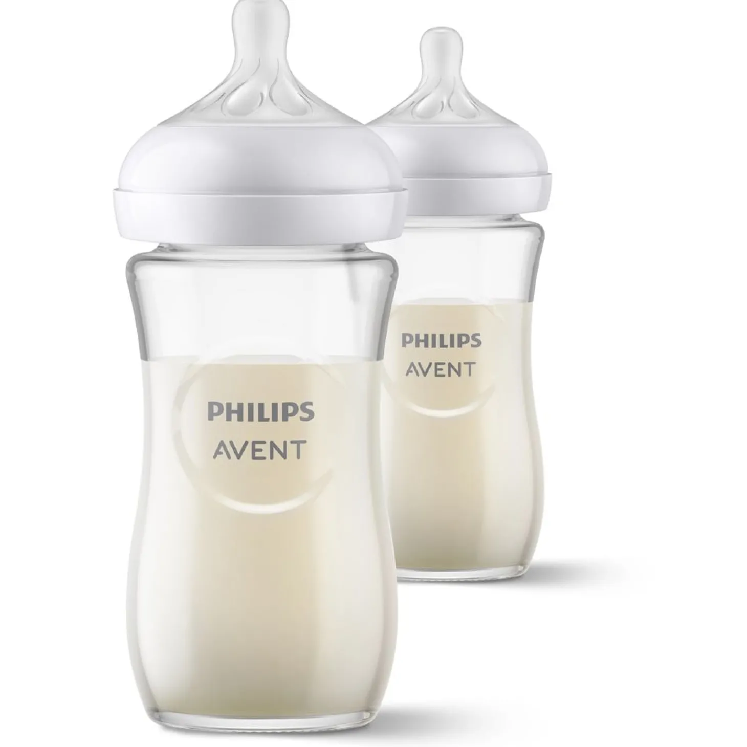 Philips Avent 2 biberons verre Natural 3.0 240 ml