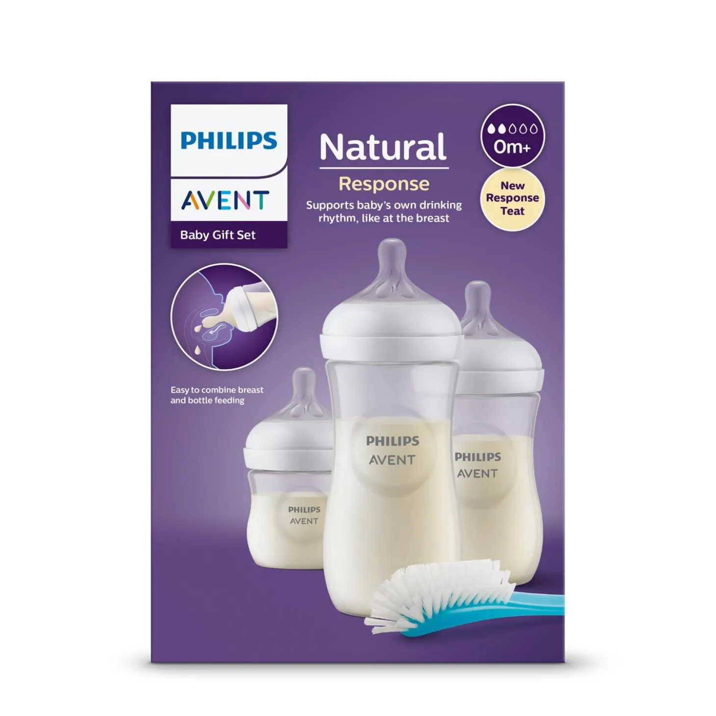 Philips Avent Coffret de naissance biberon Natural Transparent