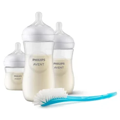 Philips Avent                    Coffret de naissance biberon Natural    Transparent