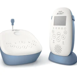 Philips Avent Ecoute bébé DECT LCD projecteur d'étoiles Bleu/Blanc