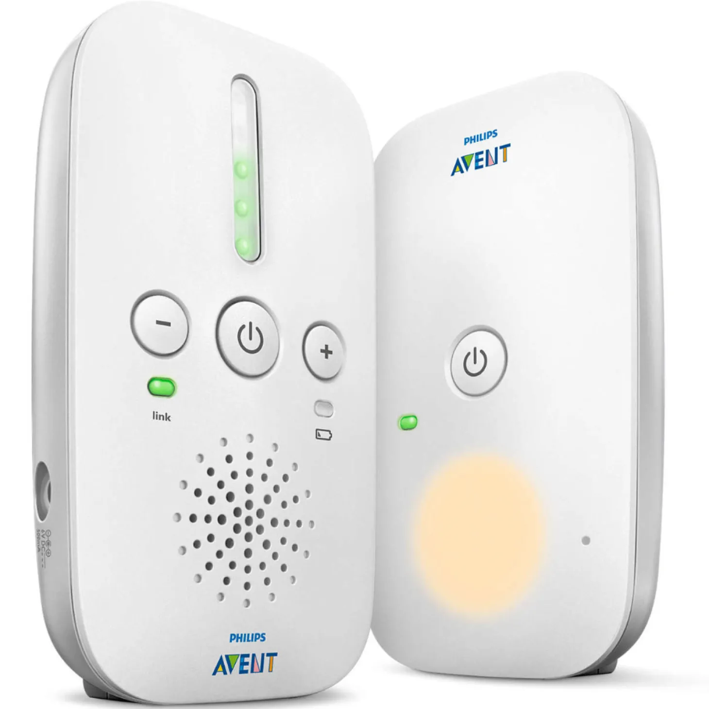 Philips Avent Ecoute-bébé SCD502/26 DECT - Connexion essentielle Blanc/Grise
