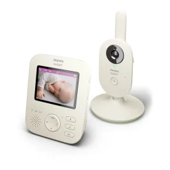 Philips Avent                    Ecoute-bébé vidéo SCD882    Blanc