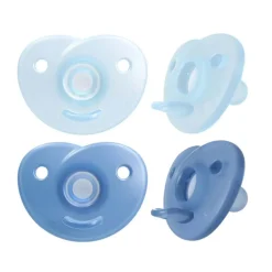 Philips Avent                    Lot de 2 Soothie coeur    Bleu/Bleu clair            0-3 mois
