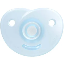 Philips Avent Lot de 2 Soothie coeur Bleu/Bleu clair 0-3 mois