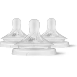 Philips Avent                    Pack de 3 tétines Natural Response    Blanc            Débits 3,4,5