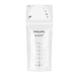 Philips Avent                    Sachets de conservation du lait maternel    Blanc