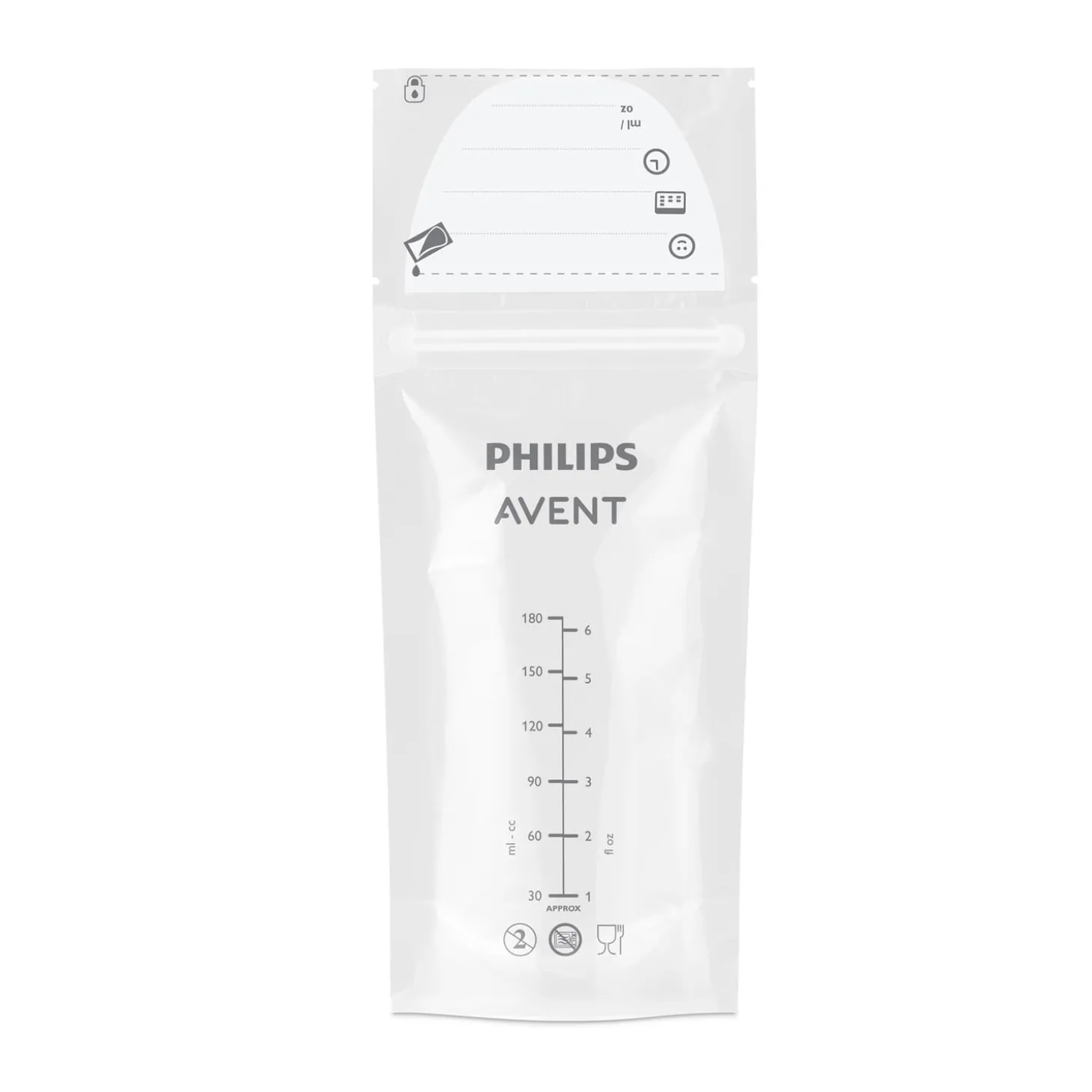 Philips Avent Sachets de conservation du lait maternel Blanc