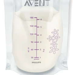 Philips Avent                    25 sachets de conservation pour le lait maternel 180 ml    180 ml